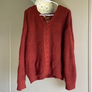 Rust Color Sweater